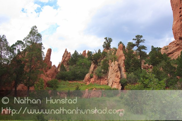 Garden of the Gods Park in Colorado Springs, CO